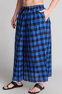 - Elastic Premium Cotton Lungis Pack Of 1