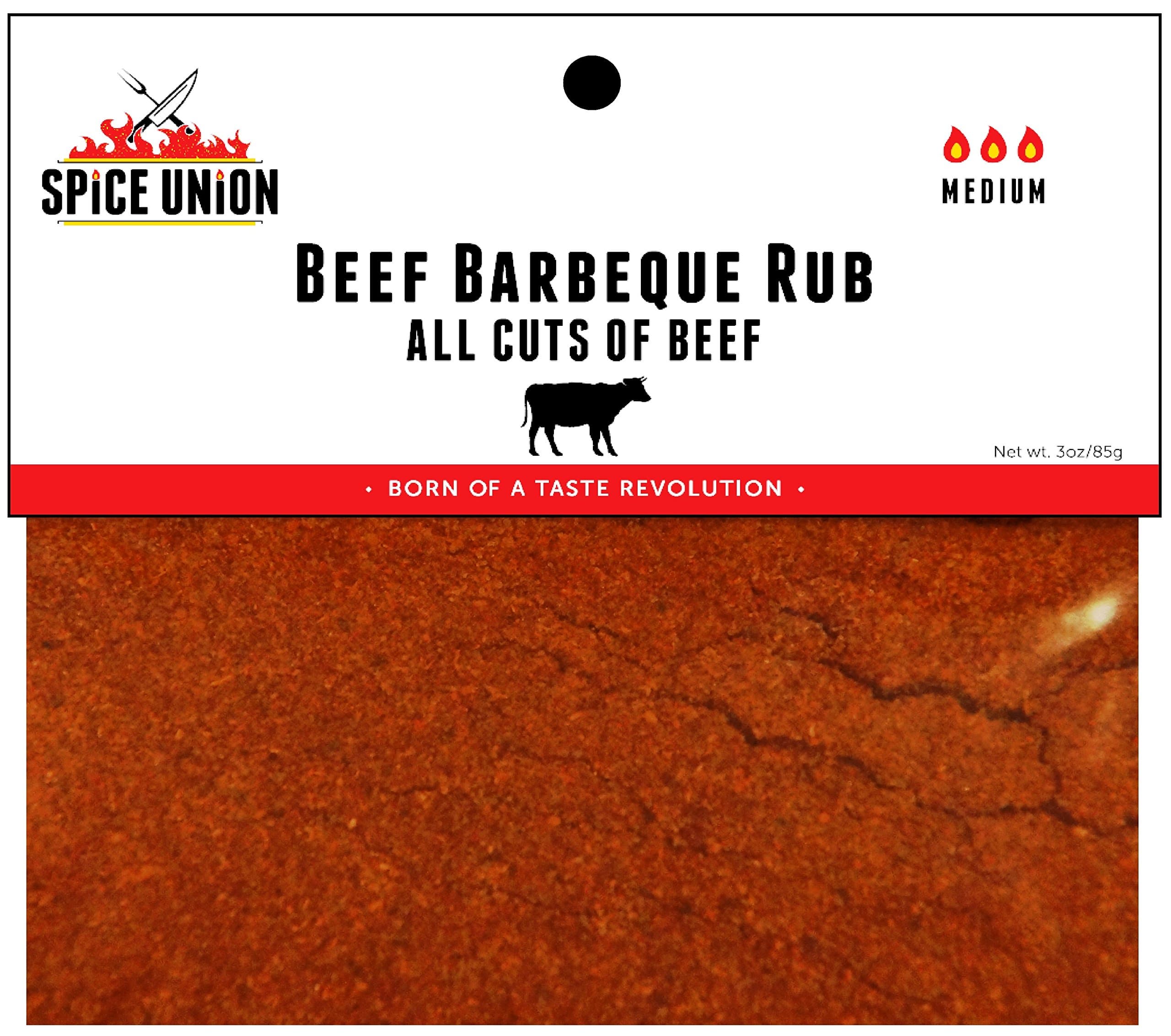Spice Union Beef Barbeque Rub, 3 Ounce