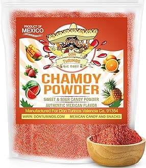 Chamoy Powder 12 oz Bag – Sweet, Spicy, Tangy Mexican Candy Powder for Fruit, Snacks, Candy & Drink Rims – Authentic Flavor Blend with Chile, Lime, Salt and Sugar – Resealable Bulk Pack By Don Turinos