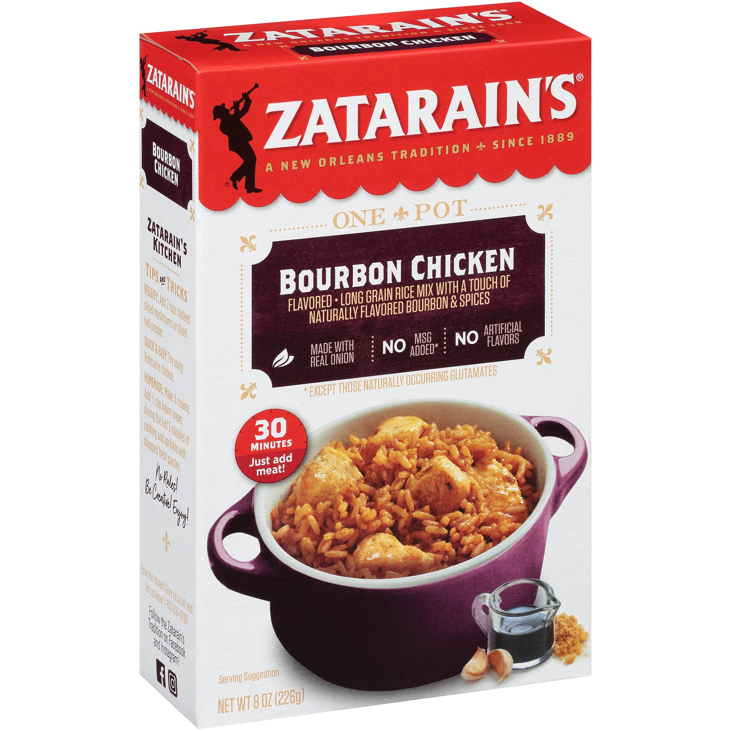 Bourbon Chicken Flavored Rice, 8 oz
