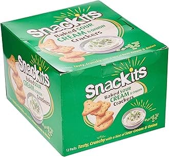 Nabil Snackits Sour Cream & Onion Baked Bites 12 x 40g