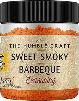The Humble Craft Sweet Smoky BBQ Popcorn Seasoning Powder, Barbeque Seasoning Powder, Sweet Chilli BBQ Masala - 100g