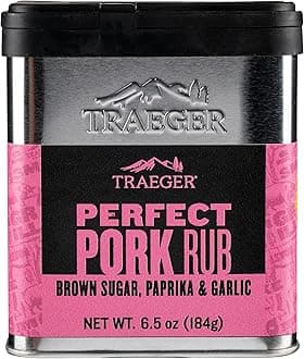 Grills SPC208 Perfect Pork Rub with Brown Sugar, Paprika & Garlic