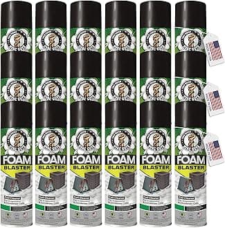 Foam Blaster AC Coil Cleaner for AC Unit 24-Pack | No Rinse Formula for Evaporators & Condensers | Neutral Citrus Scent
