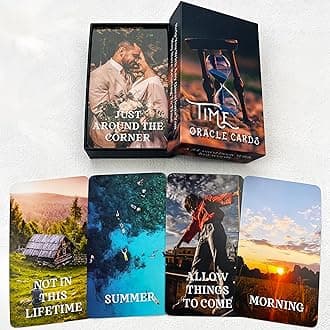 Time Oracle Cards Deck, Divine Timing Oracle Cards, Oracle Cards for Beginners, Answers to All Your Timing Related Questions
