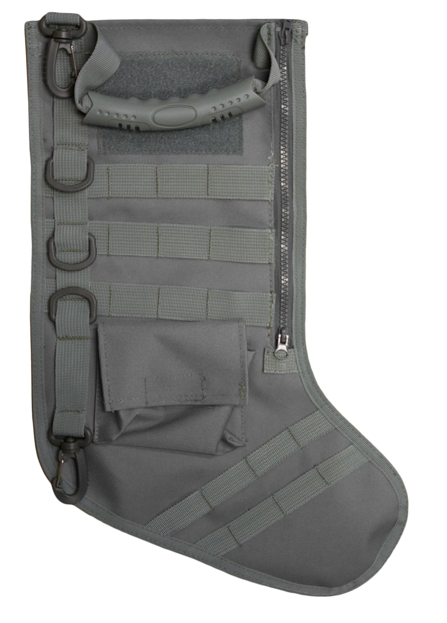 Tactical Stocking Stocking with Molle in Grey