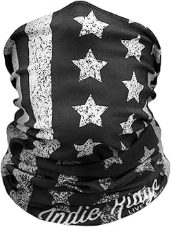 Motorcycle Outdoor Face Mask - American Flag Motorcycle Ski Snowboard Winter Face Mask