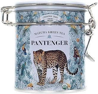 Pantenger Organic Ceremonial Grade Matcha | Emerald Green, Creamy & Sweet (for a matcha) | Japanese - First Harvest -Hand Picked - Stone Milled |
