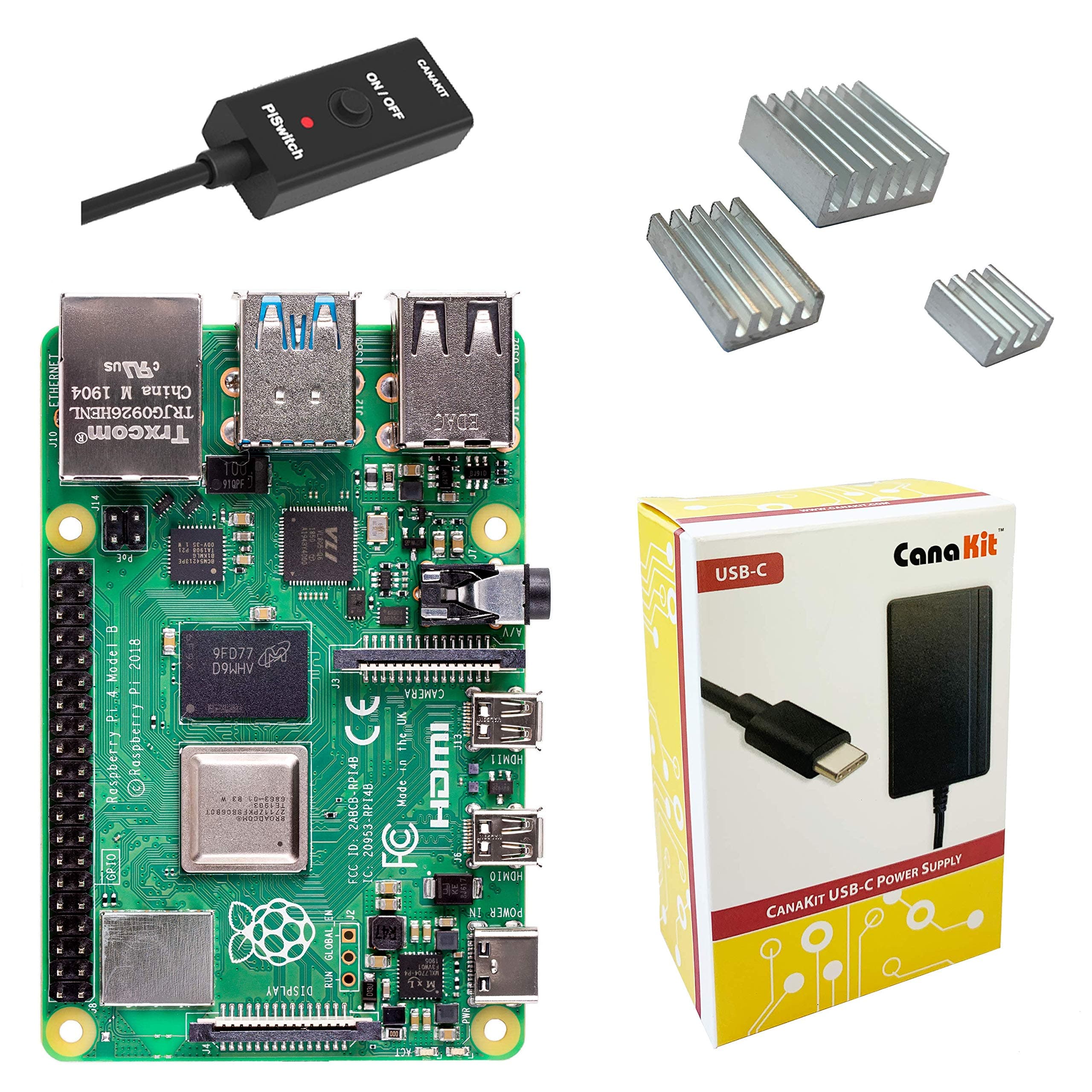 Raspberry Pi 4 Basic Kit (2GB RAM)