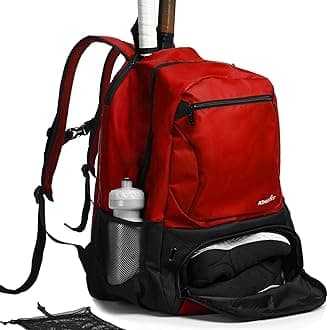 Premier Tennis Backpack - Tennis Bag Holds 2 Rackets in Padded Compartment | Separate Ventilated Shoe Compartment | Tennis Bags for Men or Women