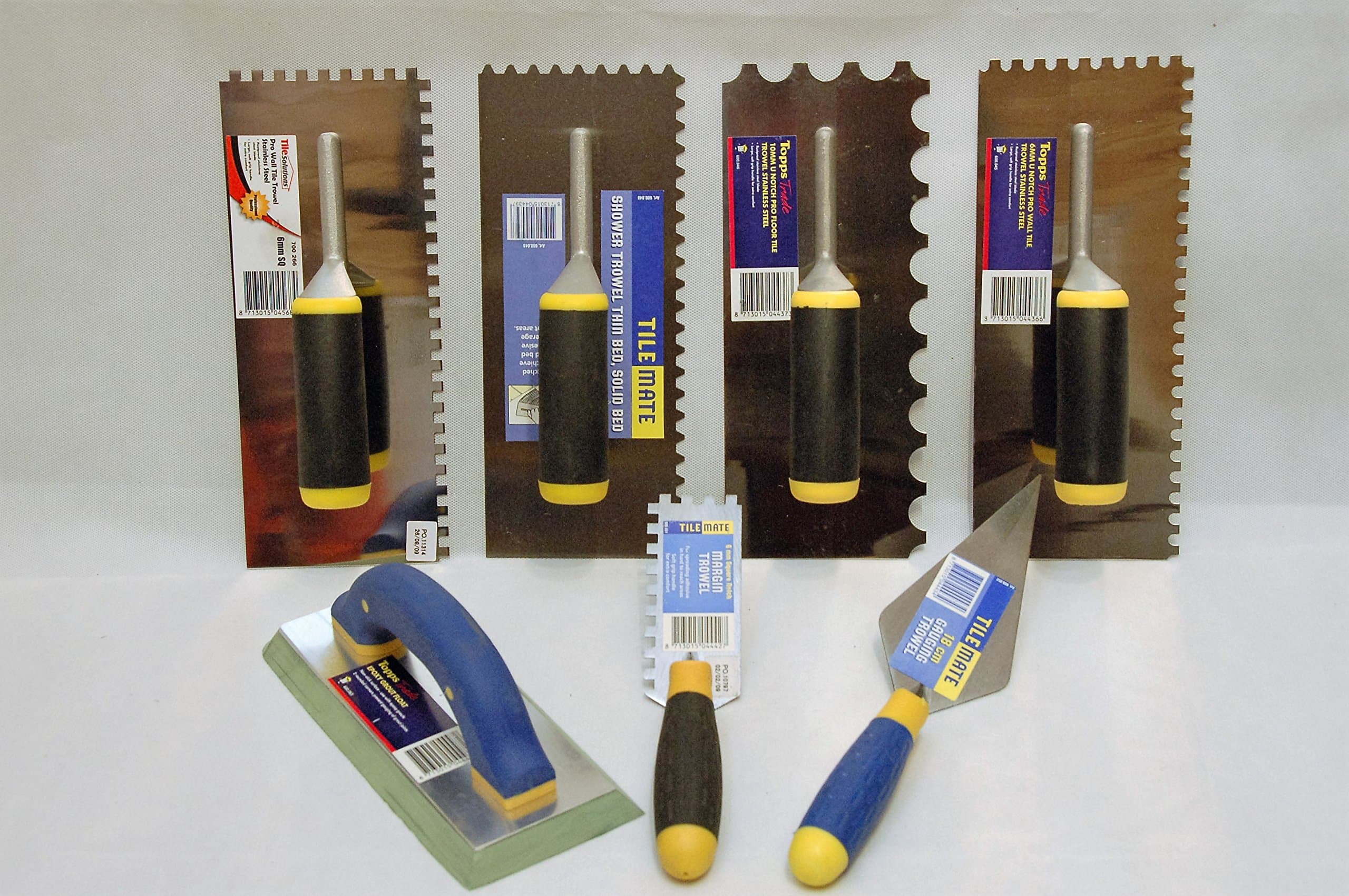 Pro Tilers Starter Kit Wall Floor Tile Trowel Grout Float Adhesive Tiling DIY Bathroom Kitchen