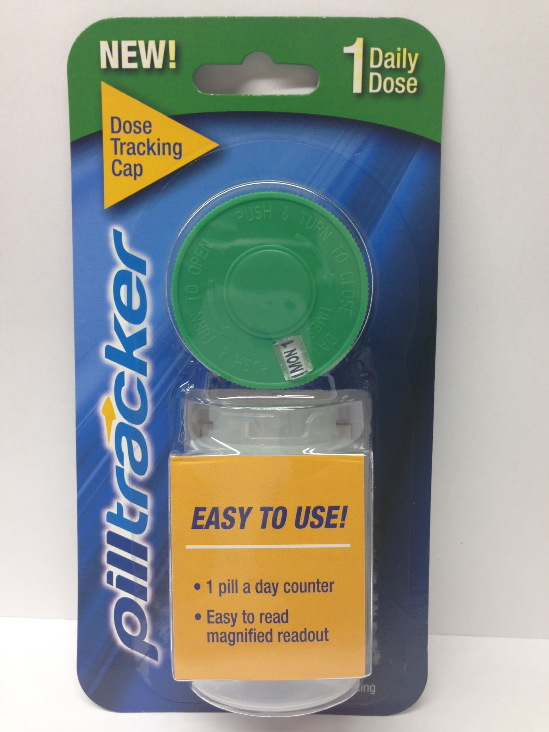 Pill Tracker 1 Daily Dose Bottle