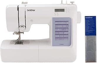 Brother CS5055 Computerized Sewing Machine, 60 Built-in Stitches, LCD Display, 7 Feet and SA520 Water Soluble Stabilizer