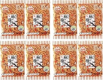 Japanese Traditional Rice Crackers : Nori Maki Arare/ Kaki No Tane 2packs (Kaki No Tane Wasabi) Pack of 4