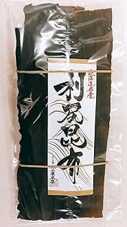 Dried Kelp from Hokkaido Japan for soup stock. Kelp stock is the basis of Japanese cuisine. "Kyoto's preferred taste" Deep flavor in small quantities (RISHIRI 3 oz)