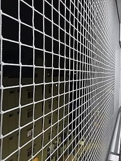 Navagraha 8 × 12 Ft Anti Bird Agro Net/Pigeon Bird Control/Monkey Control (96 sq ft) (White) (8FT× 12FT (White))