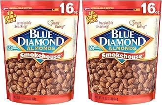 Gluten Free Smokehouse Flavored Snack Nuts, 16 Oz Resealable Bag (Pack of 2)