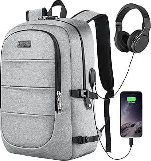 Travel Laptop Backpack, 15.6-17.3 Inch Laptop Backpack for Men Women