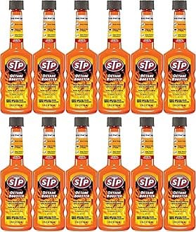 Octane Booster, Fuel Intake System Cleaner, Bottles, 5.25 Fl Oz, Pack of 12