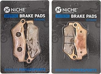NICHE Brake Pad Set for Harley Davidson Street Rod 500 750 41300169 41300161 Front Rear Ceramic
