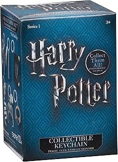 Harry Potter Harry Potter Collectible Key Chain Mystery Blind Box - Receive 1 of 12 Mystery Key Rings - Spells, Wands and Horcruxes - Collect All 12! - Series 1