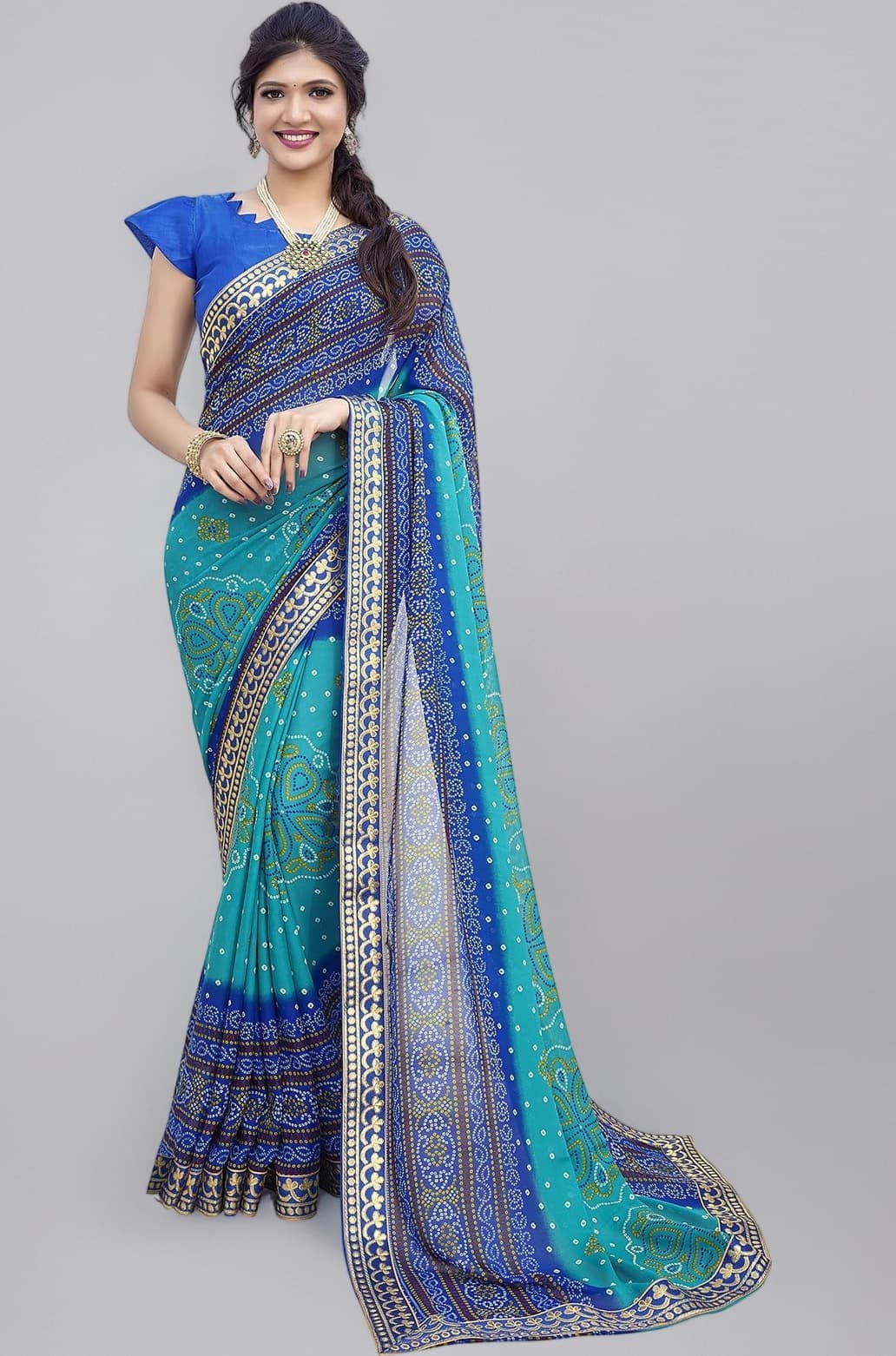 Georgette Womens Saree