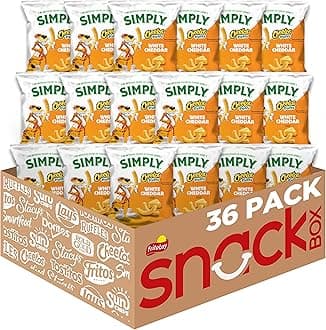 Simply, Cheetos Puffs White Cheddar, 0.875 Ounce (Pack of 36)