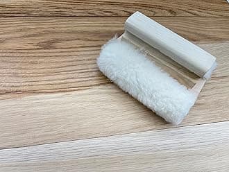 5" Genuine Lambskin Hand Stainer Block and Pad - Staining and Polyurethane - Hardwood Surfaces - Lambwool is The Professionals Choice. Great for Faux Painting (6)