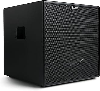 ALTO TX18S 900W 18-Inch Subwoofer, DSP-Enhanced Powered PA Speaker with 3" Voice Coil, Superior Bass, Easy Setup