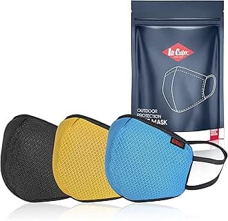 Cotton Face Masks with HeiQ HyProTecht Filter and Minimum Fogging for Glasses Wearers