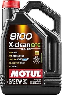 Motul109471 8100 X-Clean EFE 5W30 1X5L