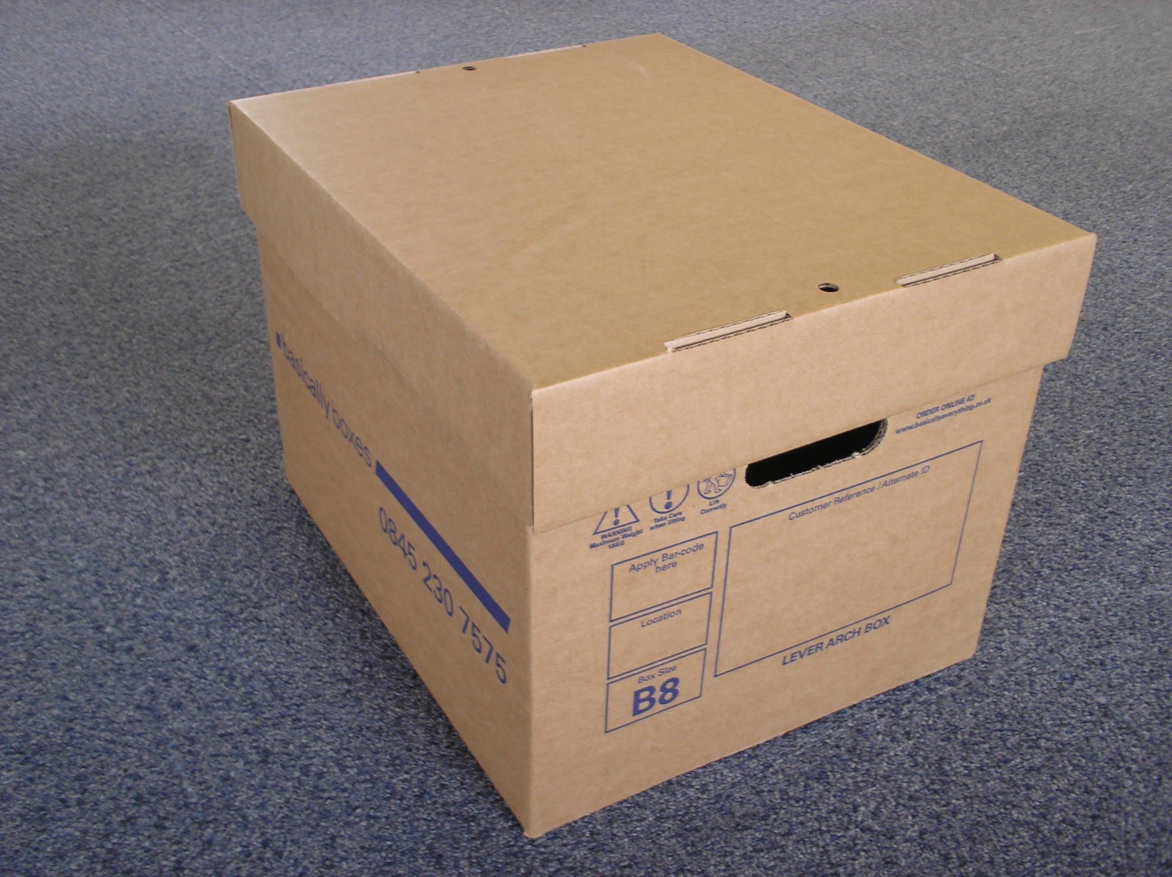 15 Large Removal Archive Storage Boxes from Boxpack by Boxpack