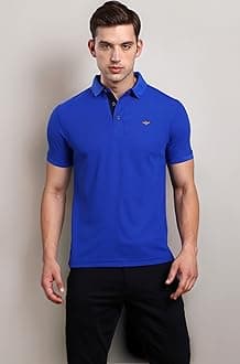 STELLERS Men's Premium Polo T-Shirt Wrinkle Free Quick Dry Soft and Feather Touch Feel Regular Fit