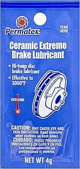 09973 Counterman's Choice Ceramic Extreme Brake Parts Lubricant, 4g Pouch