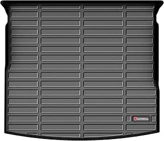 Cargo Liner Compatible with Volkswagen VW Tiguan 5 Passenger 2018-2024 Cargo Mat, All Weather Protection Trunk Liner Rear Trunk mat ，Black