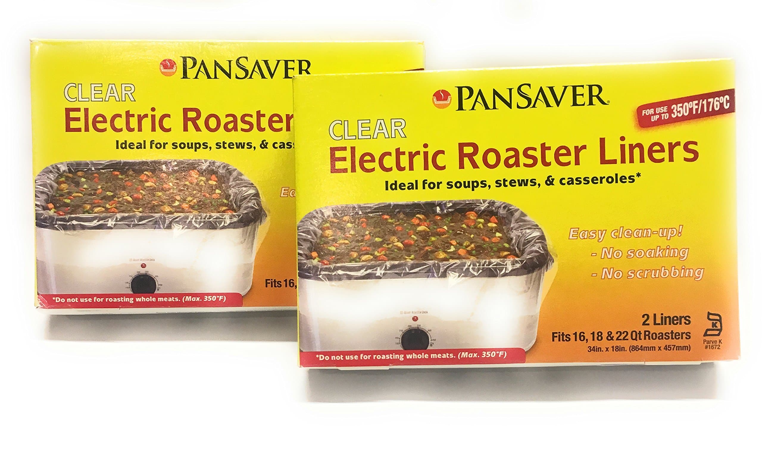 PanSaverElectric Roaster Liners (2 Boxes 4 Liners)