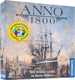 Thames & Kosmos Anno 1800, Multicolour: Strategy Board Game for 4 Players, Ages 12+