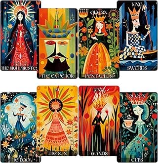 Wonderland Tarot Deck, Tarot Cards for Beginners, Fortune Telling Cards