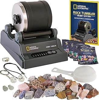[ナショナルジオグラフィック]National Geographic Hobby Rock Tumbler Kit NGHOBBYTUMBLER [並行輸入品]