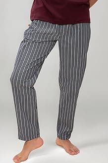 DAMENSCH Regular Fit Cotton Blend Woven Casual Style Pyjama Dual Pockets Breathable Microfibre Waistband Anti-Bacterial Stretchable Soft Comfortable Pyjama For Men