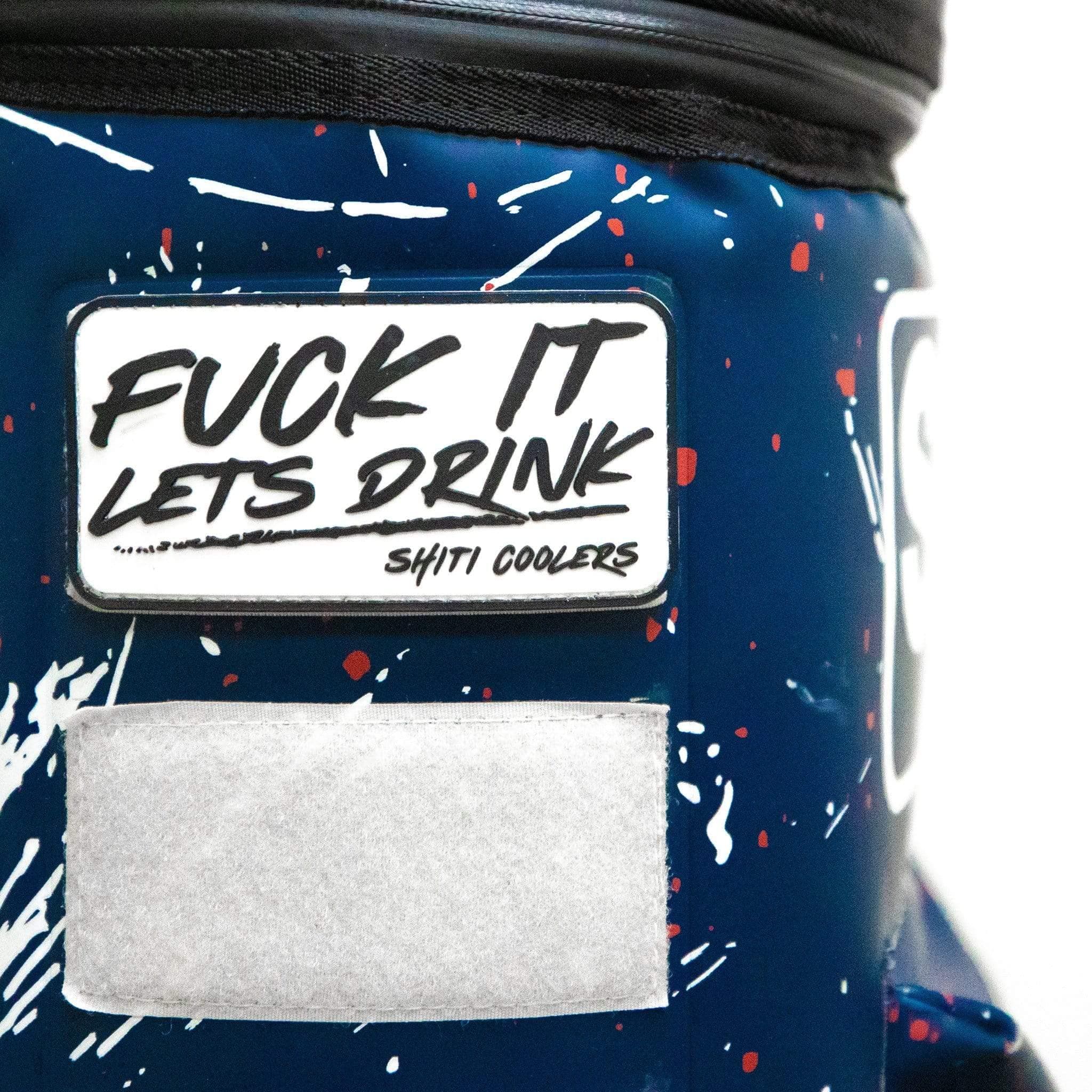 SHITI Coolers Lets Drink! Patch (Hook and Loop)