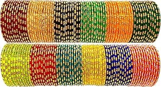 Multicolor traditional Glass bangles chudi set of 144 for womens and girls