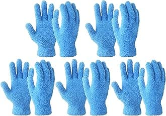 Evridwear Microfiber Auto Dusting Cleaning Gloves for House Cleaning
