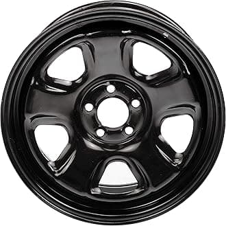 Dorman 939-166 Wheel Compatible with Select Chrysler/Dodge Models, Black