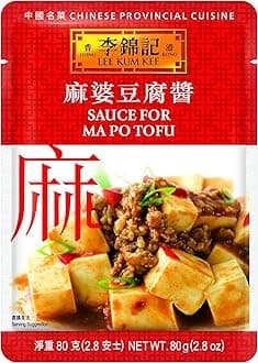 Lee Kum Kee Mapo Tofu Sauce (2.8 Oz - 12 Pack), Spicy & Tasty Flavor, Ready-to-Use Sauce, Perfect for Mapo Tofu, Sauté, Marinades, Pasta & Rice Dishes & Sauces
