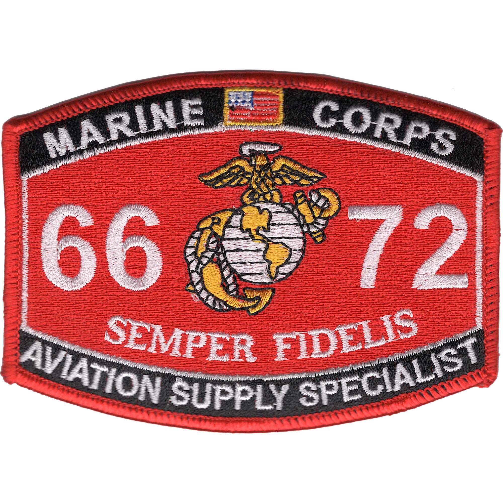 6672 Aviation Supply Specialist MOS Patch