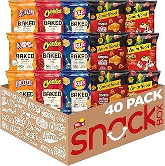 Frito-Lay Baked & Popped Bold Variety Pack (Pack of 40)