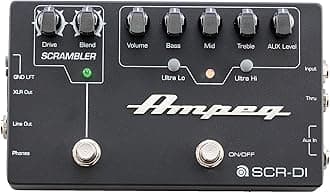 Ampeg SCR-DI Bass Amplifier Preamp,Black