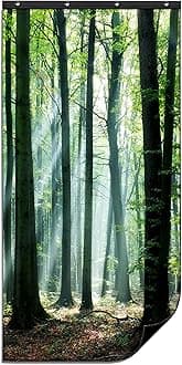 CHOOVEEON Sound Absorption Blankets-Sound Absorbing Sheet-Sound Dampening Blanket-Sound Proof Blanket-Art Acoustic Foam Panels-Bedroom Soundproofing Curtains-Noise Blocking For Wall and Doors（96"x48"）