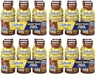 Diabetes Nutrition Shakes - Meal Replacement Shake, Milk Chocolate, 8 Fl Oz (Pack of 24)